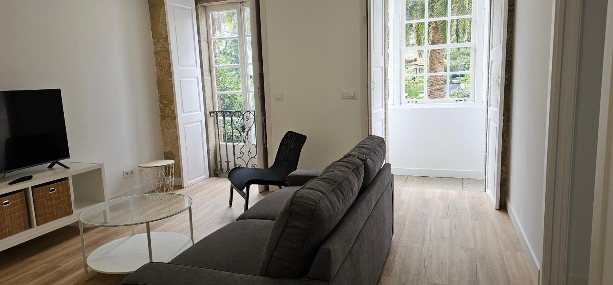Apartamentos En El Centro - Plaza De Amboage - Wifi Ferrol Bagian luar foto