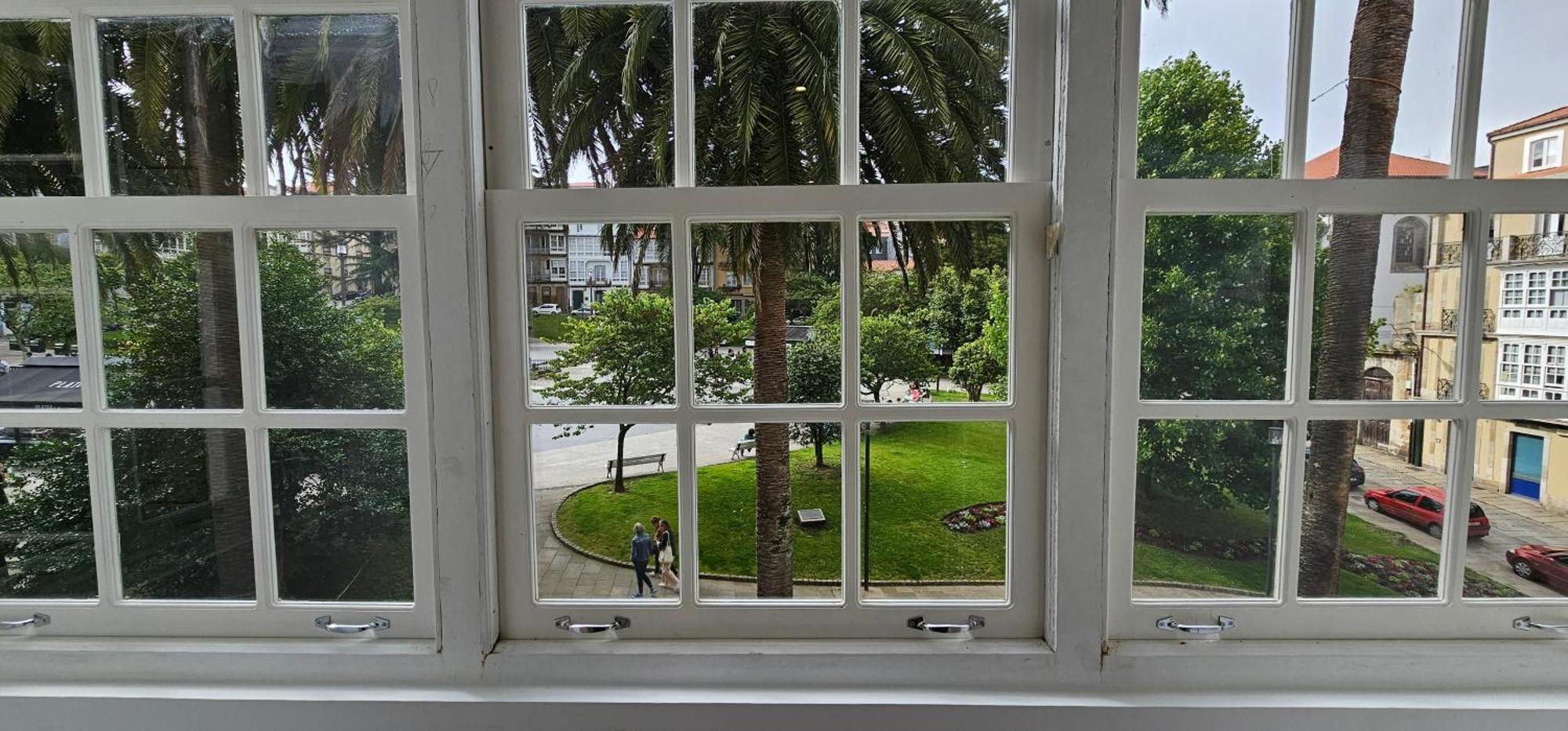 Apartamentos En El Centro - Plaza De Amboage - Wifi Ferrol Bagian luar foto